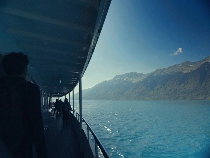 a day on brienz lake 🇨🇭