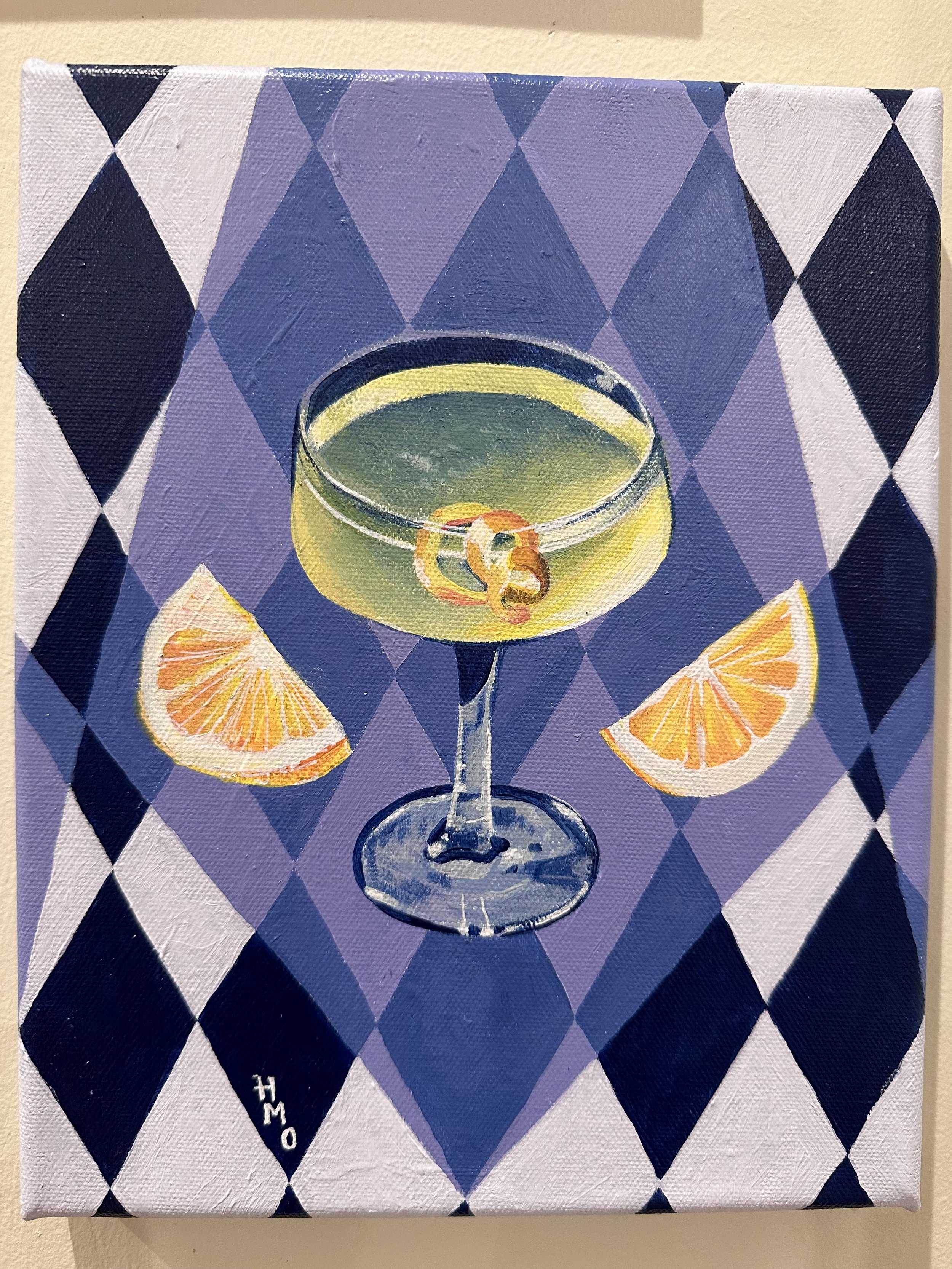 Lemon Cocktail - Poster Print