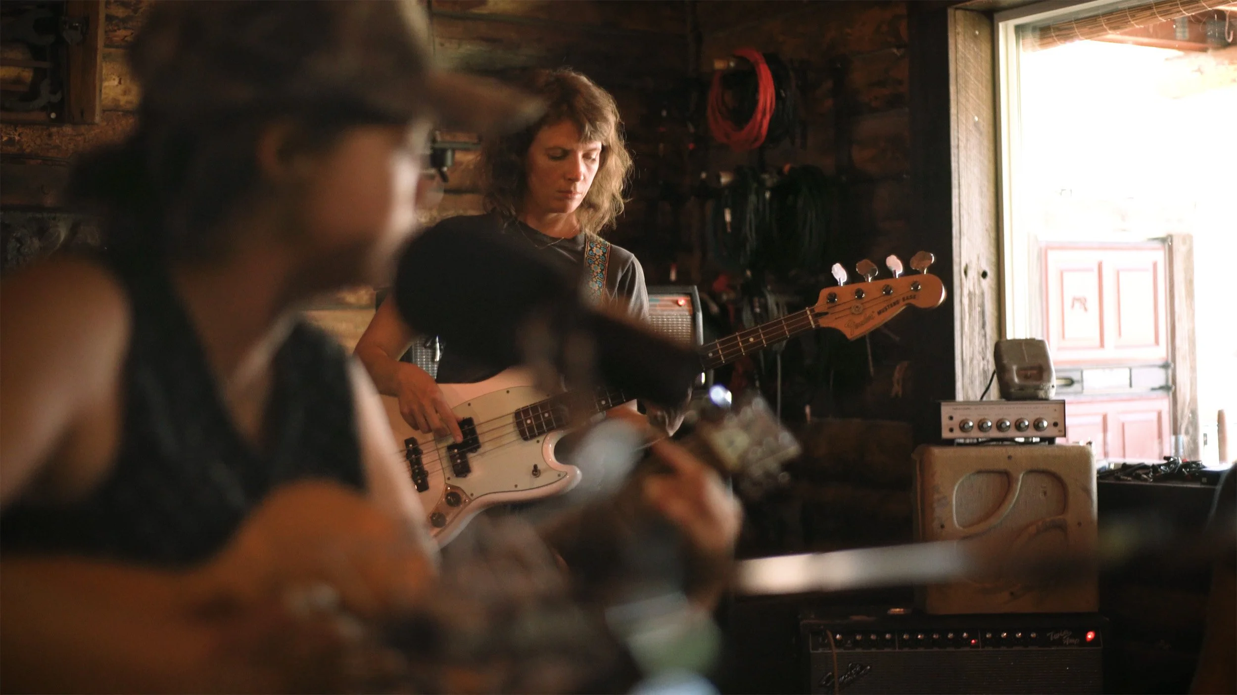 Milk Thistle performing live for a Middle Ridge Studio Session. Bass, acoustic guitar and vocals.