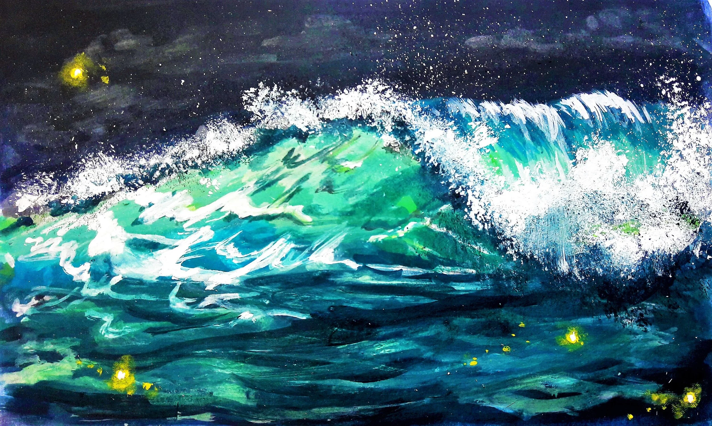 Ocean Starry Night