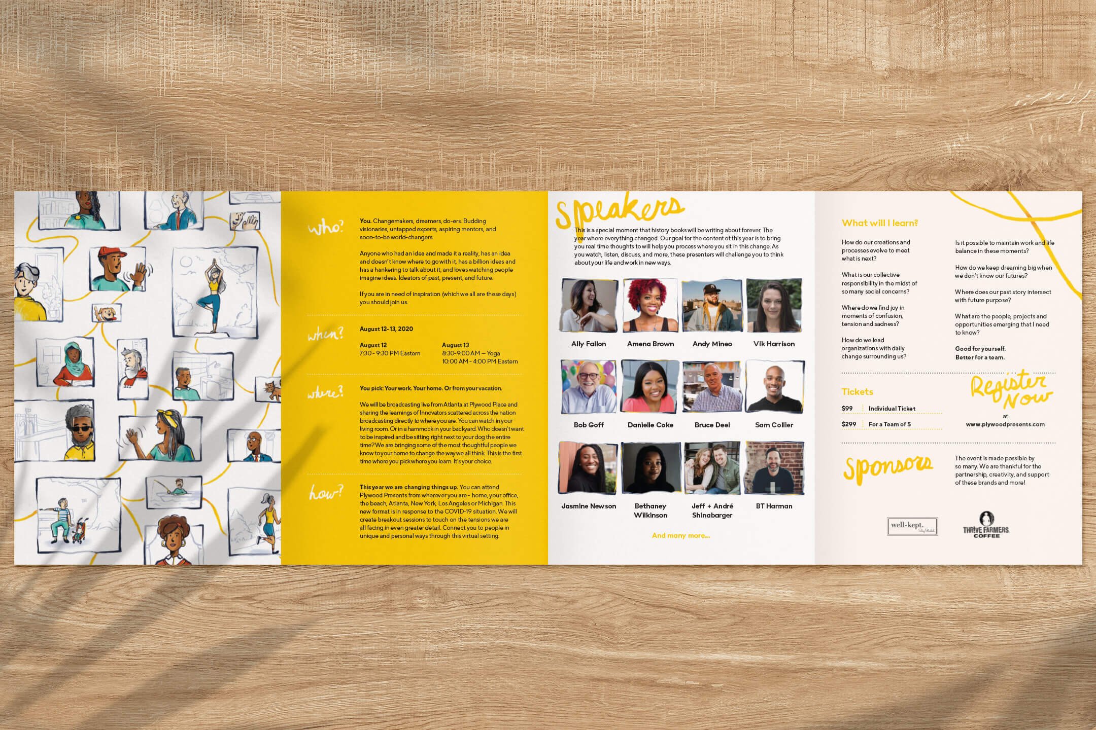 Plywood Presents 2020 Event Brochure
