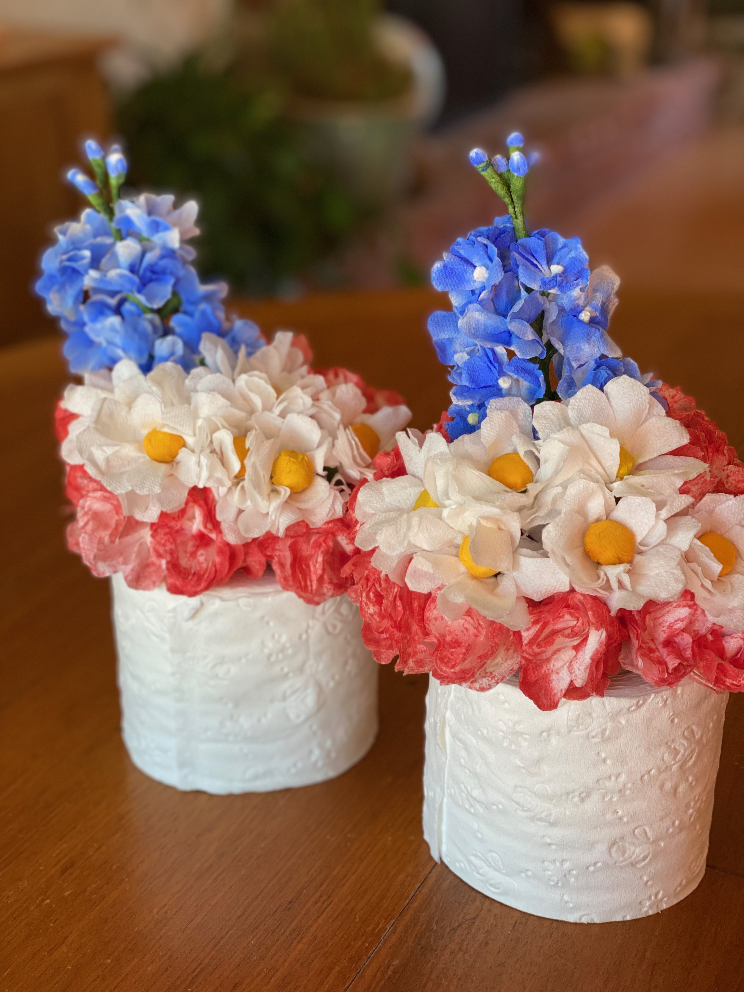 pandemic toilet paper bouquet