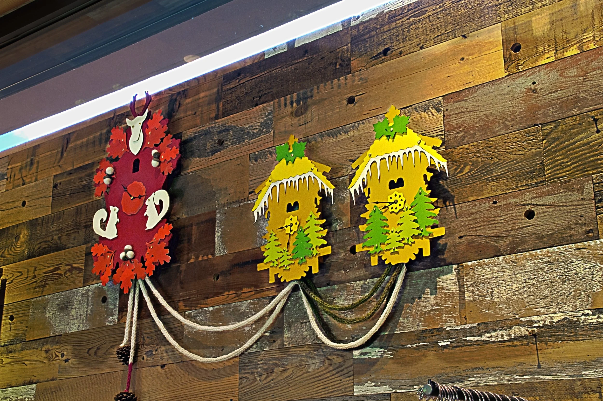 cuckoo clocks, Anthropologie Boulder