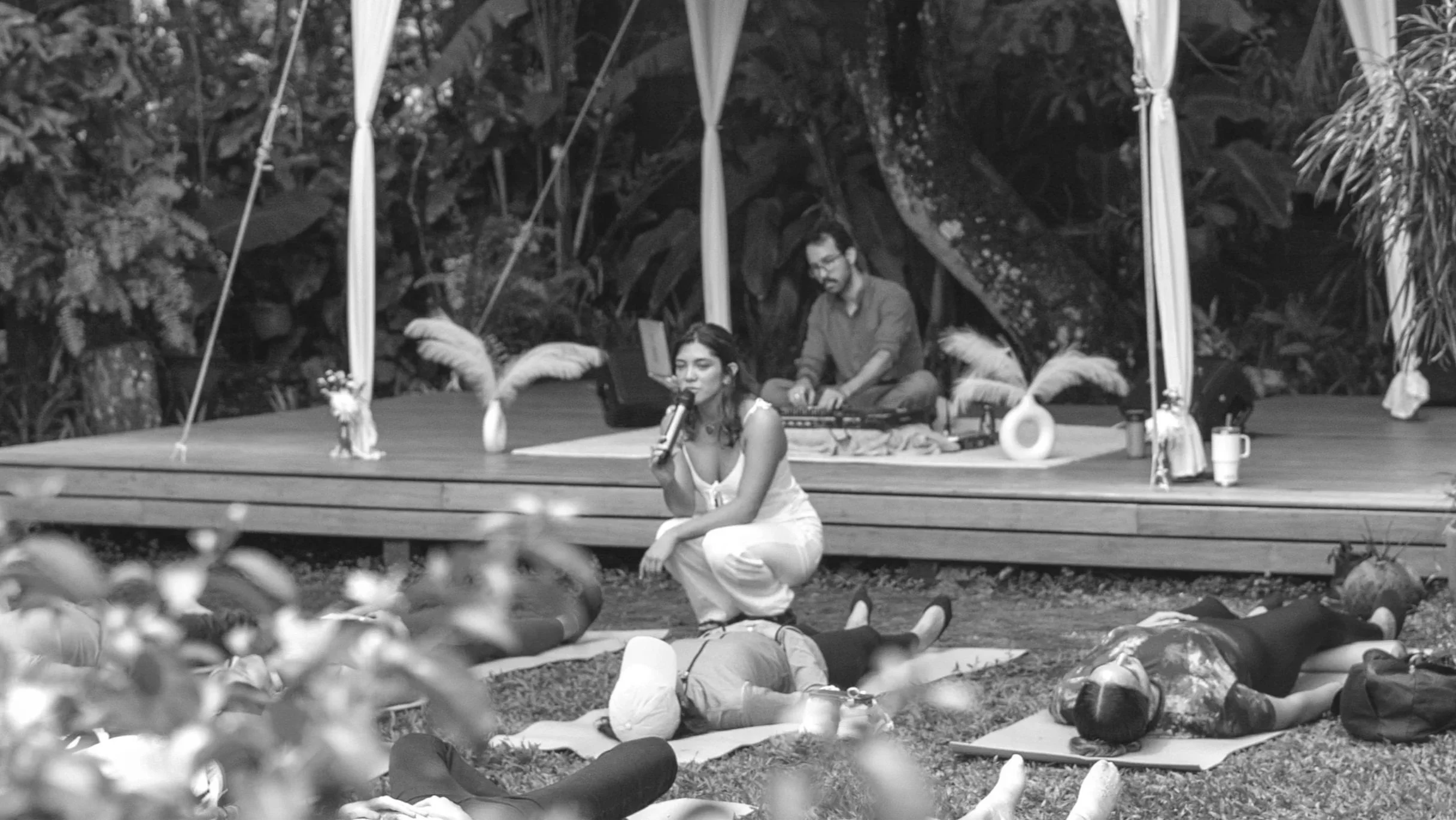 Melissa Gaia Somatic Breathwork Coach for Leaders & Founders Costa Rica  Live breathwork session
