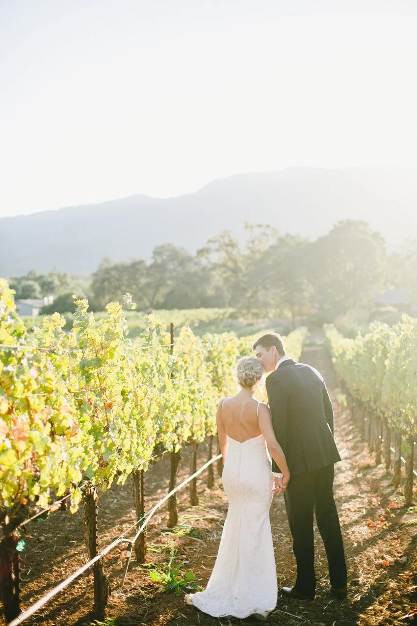Kayla and Matt's Elegantly Relaxed BR Cohn Winery Wedding