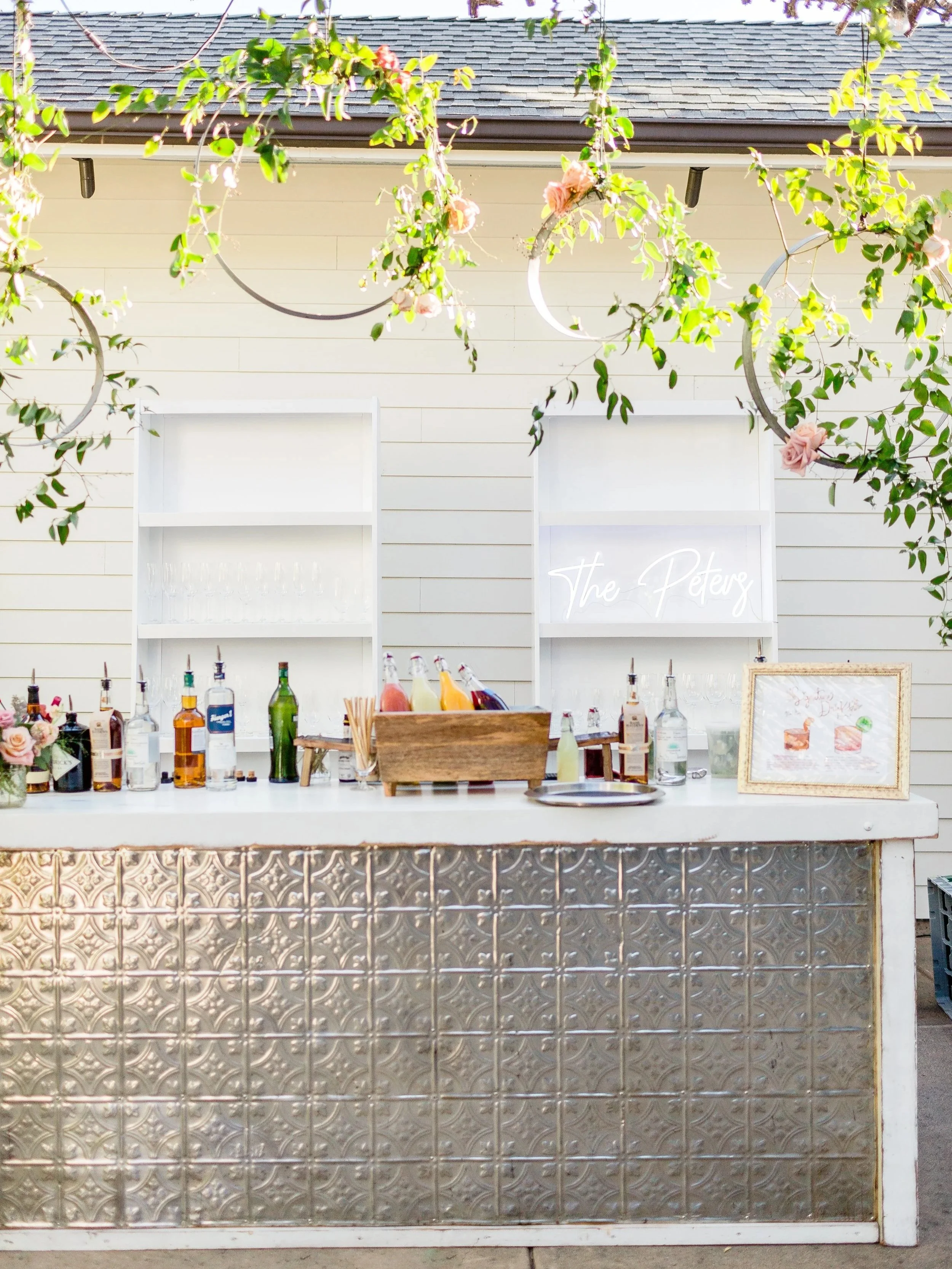 Solage Auberge Wedding Cocktail Hour Bar