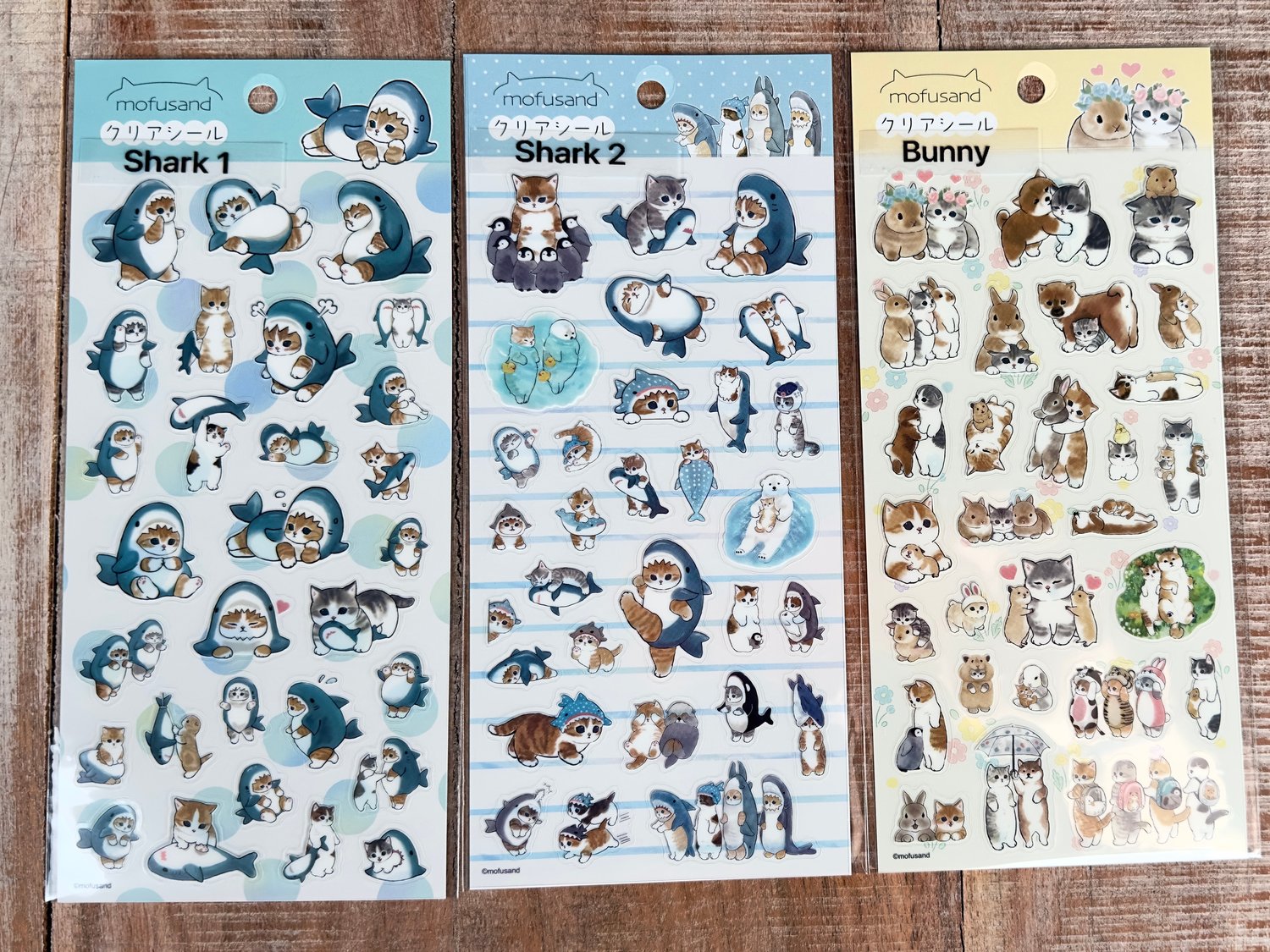 mofusand Sticker Sheets — Enigma Stationery