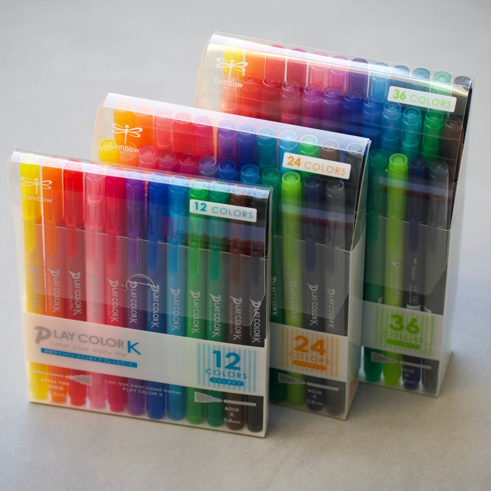Tombow Playcolor K Marker Sets — Enigma Stationery