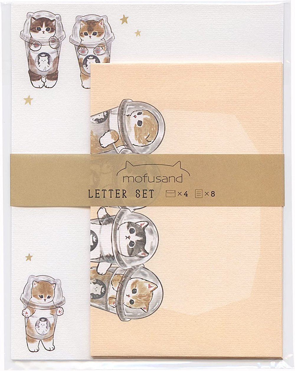 Mofusand Letter Set - Desserts — Enigma Stationery