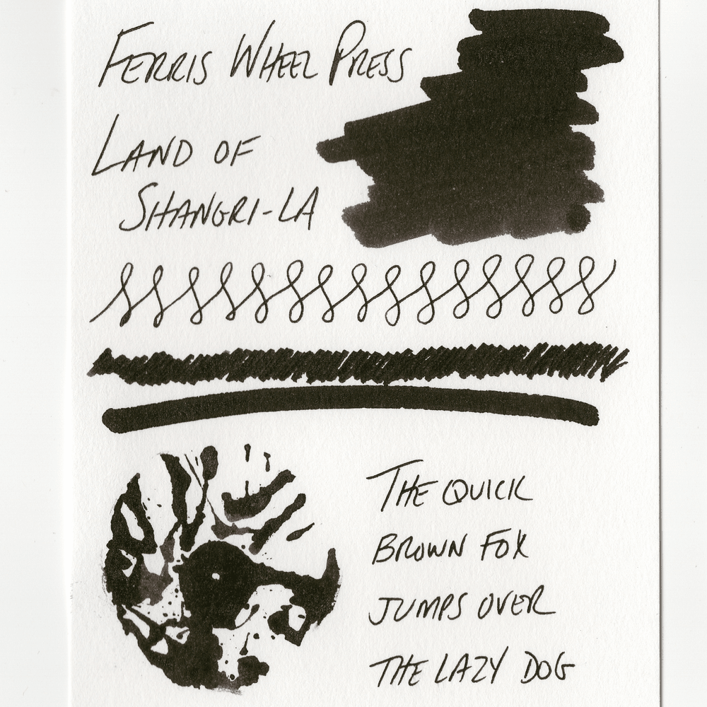 Ferris Wheel Press Land of Shangri-La Ink (Shimmer) — Enigma  