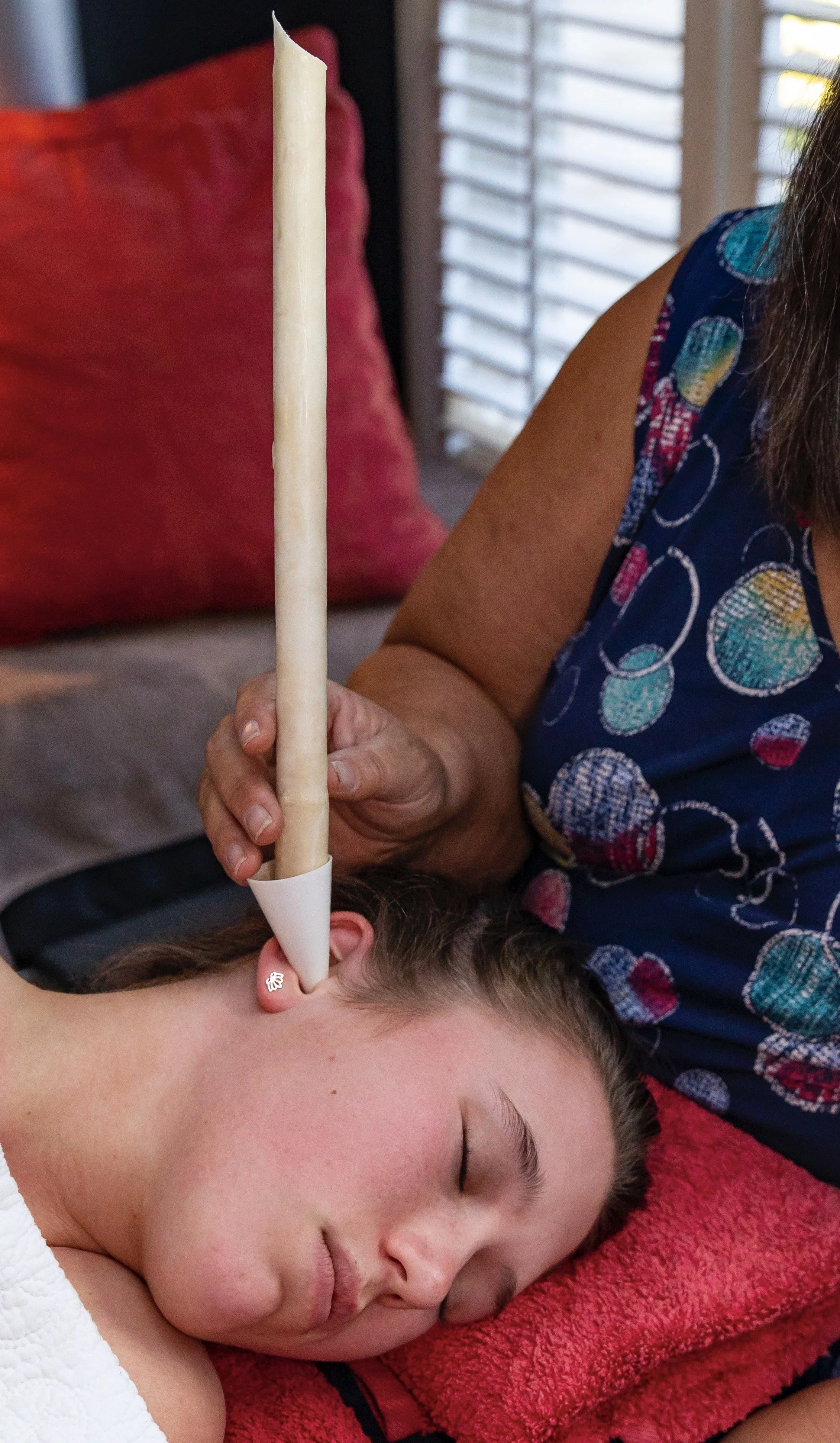 Ear candling treatment for sinus relief Bayside Melbourne