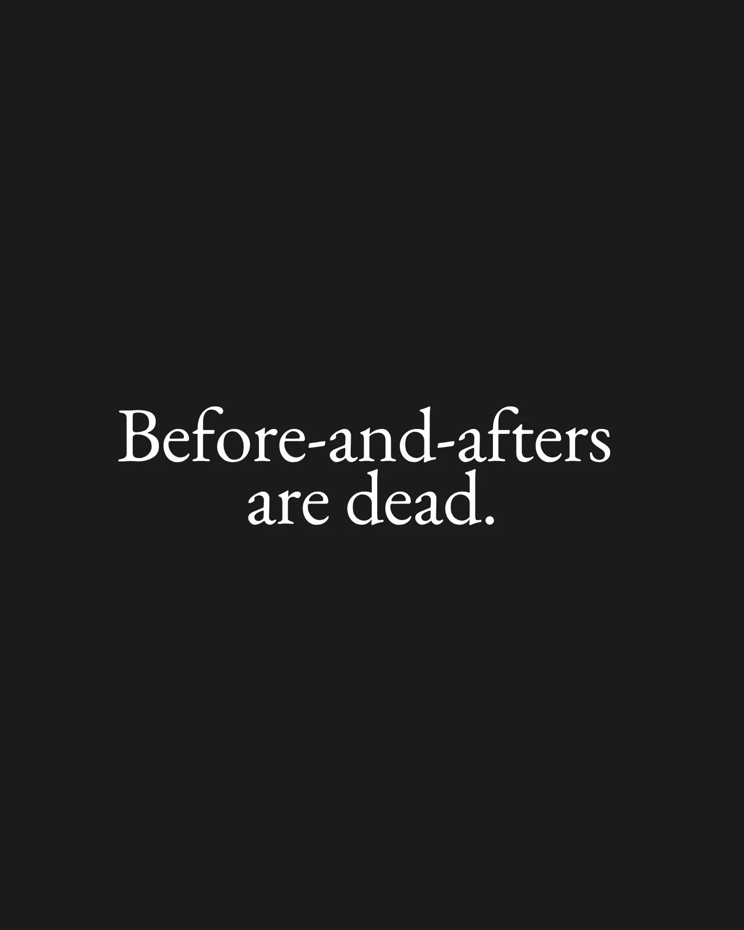 A before-and-after may catch your attention. It shouldn&rsquo;t earn your trust.

A photograph cannot show you an injector&rsquo;s judgment, ethics, safety protocols, or ability to create a treatment plan specifically for you. Before committing, do y