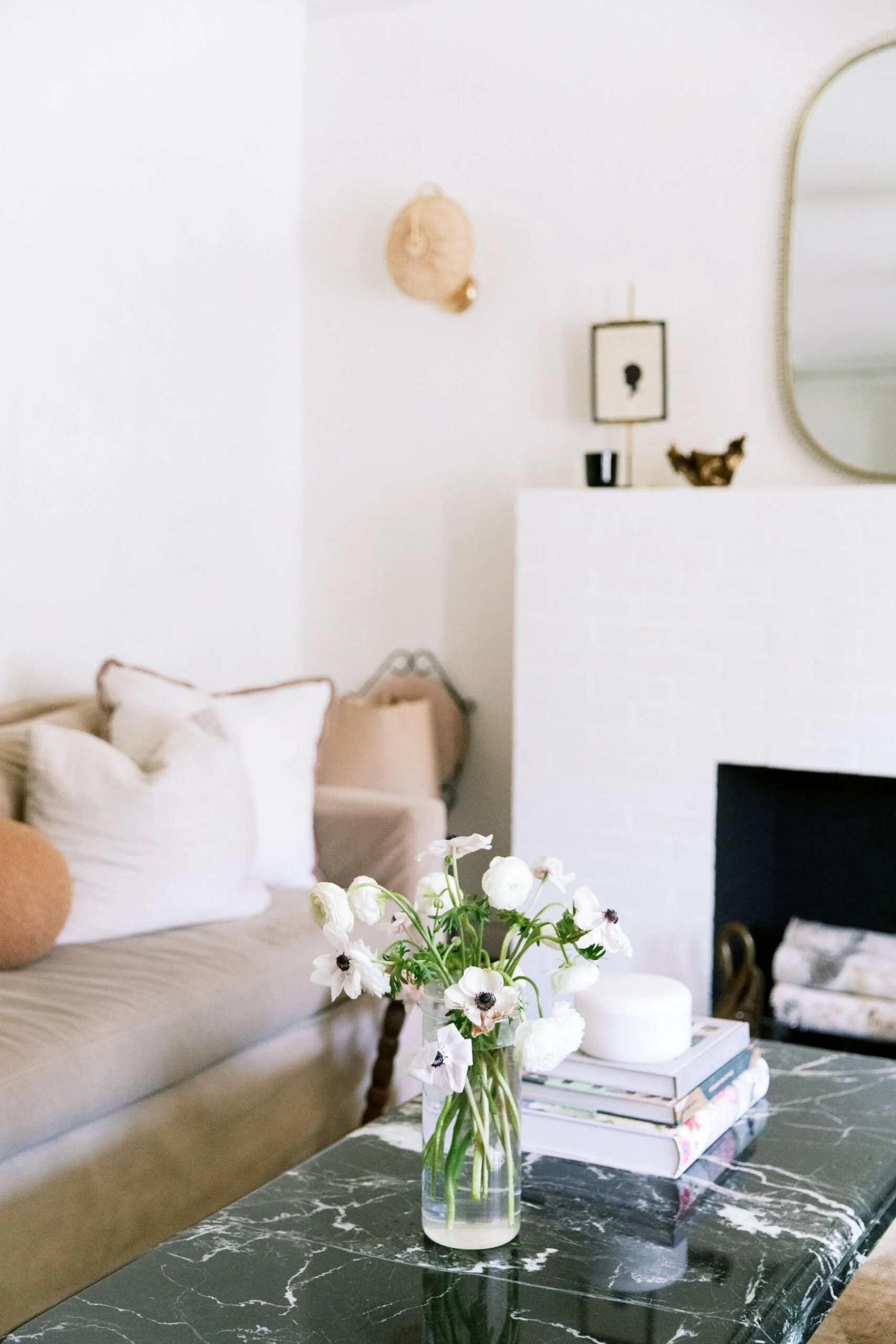 warm settled interior corner with natural light-the feeling of finishing a home decision with Design Mood by ardisenostudio