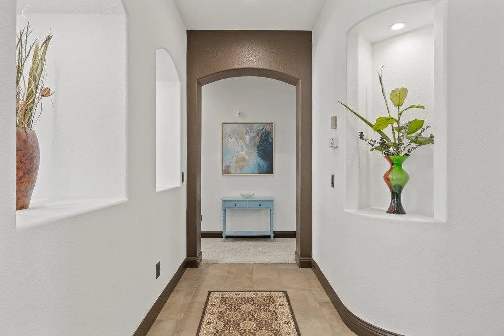 front entrance of a home that doesn’t feel like home yet