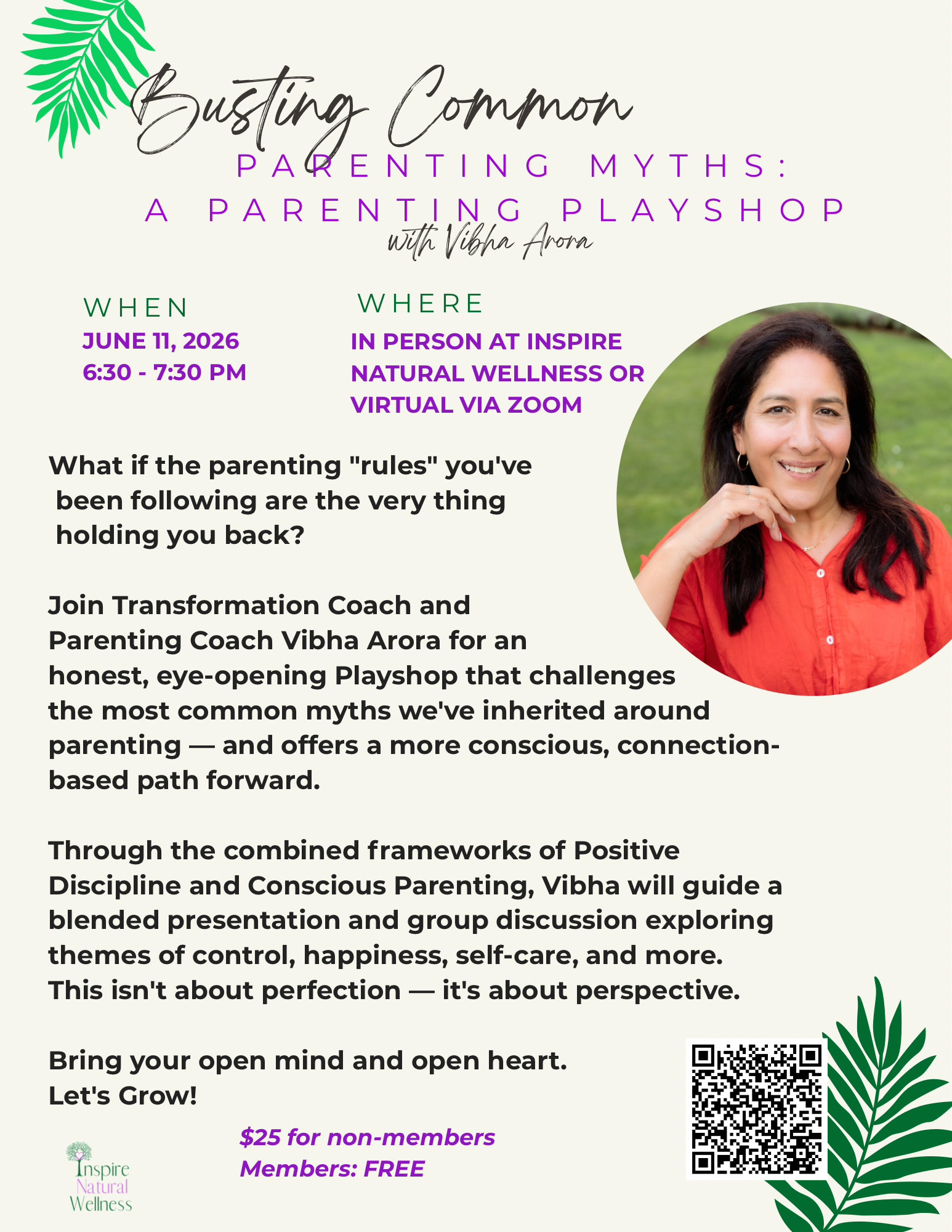 6/11: Busting Common Parenting Myths with Vibha Arora