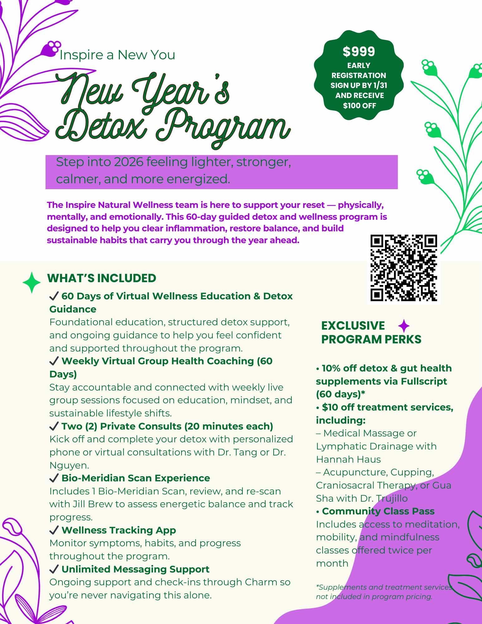New Year’s Detox Program