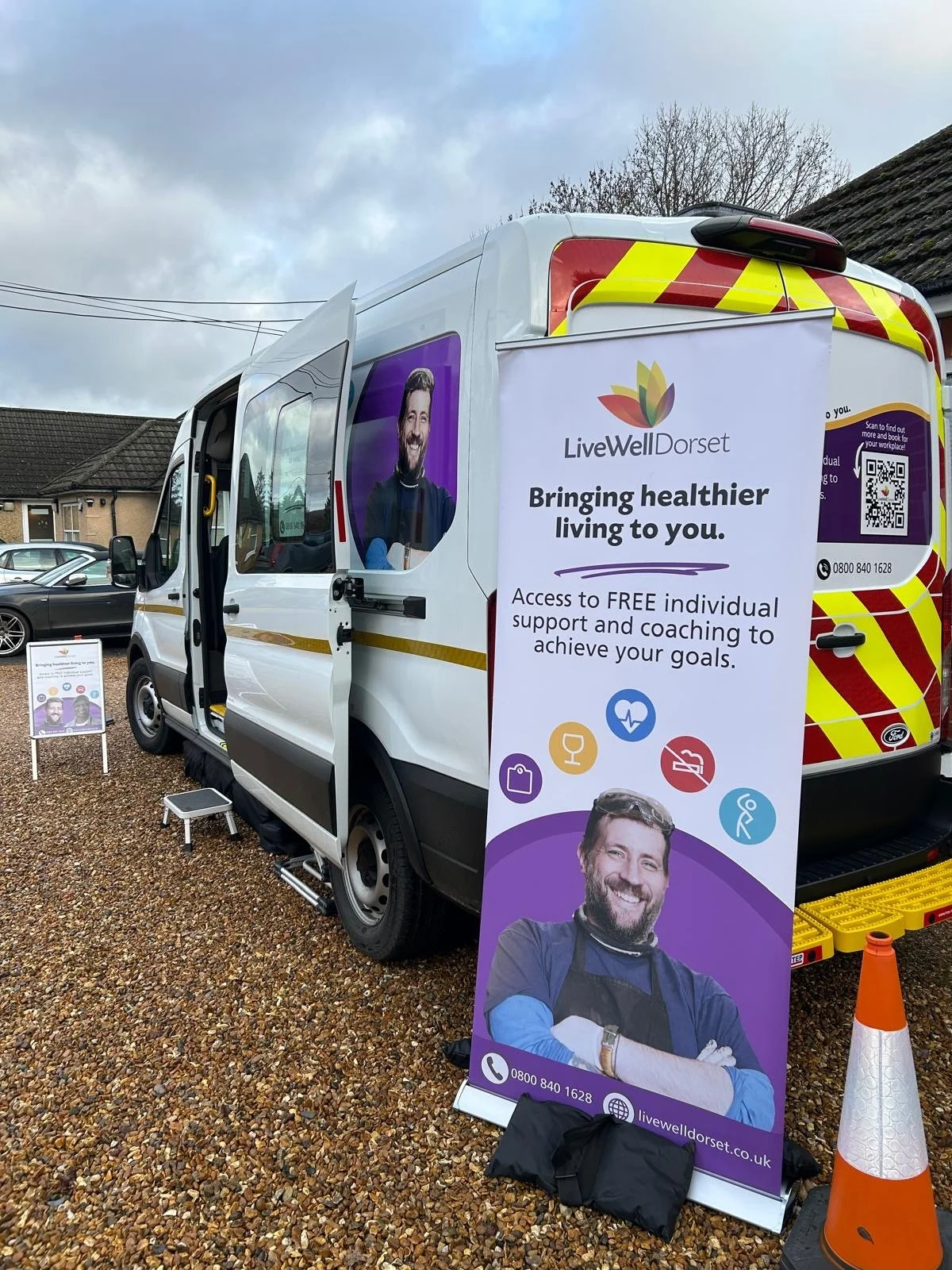 Bringing vital health checks to people in  Cranborne