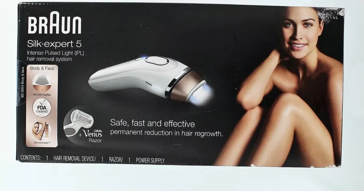 Braun Silk Expert 5 Intense Pulsed Light(IPL) Hair Removal System