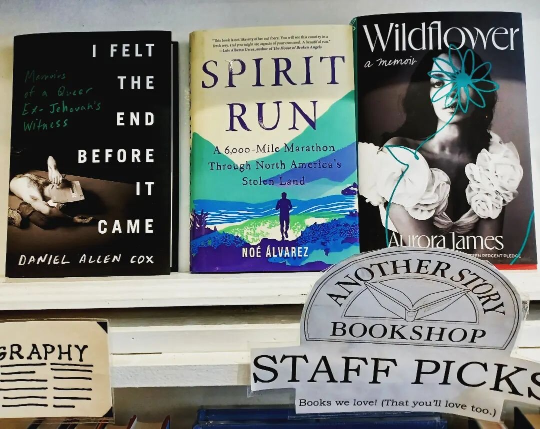 @danielallencox so happy to come across your book as a staff-pick/favourite in @anotherstorybookshop ....

#montrealliterature #CanLit #literaturematters