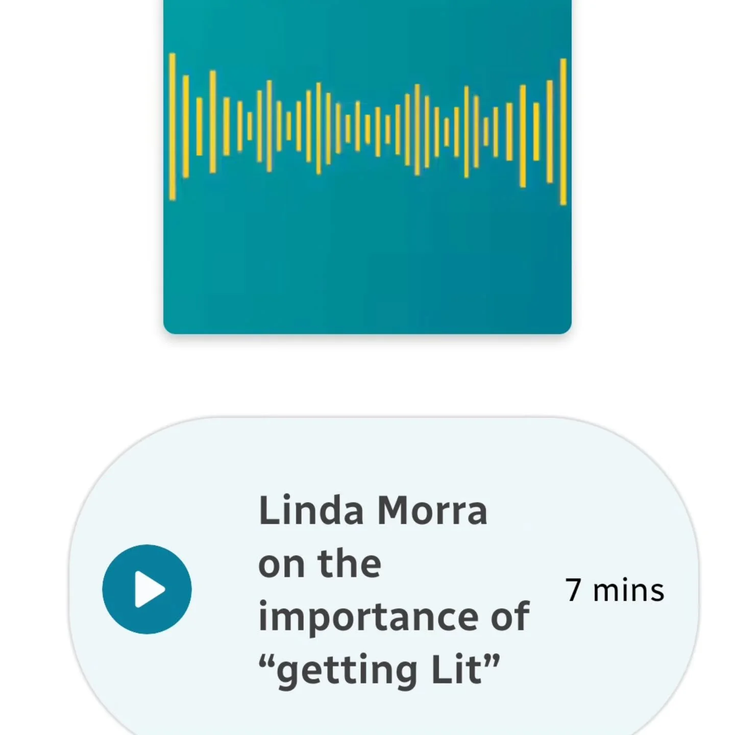 I had a lively interview with Peter Tardif on @cbcjuliacaron Quebec AM this past Friday - we chatted about @gettinglitwithlinda and #canadianwriting and #womenpodcasters. Link below.

(with a huge shout-out to @henczel.jennifer and #womenspodcastinga