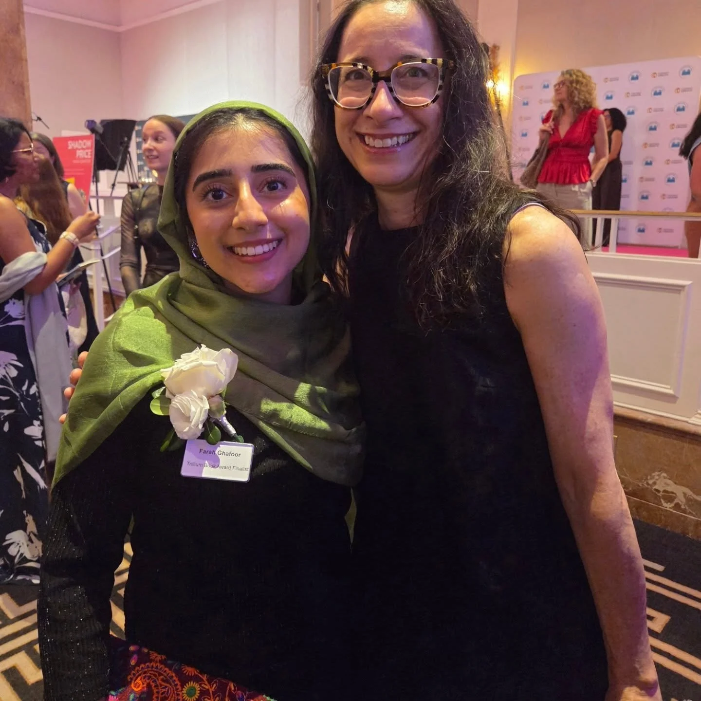With @shadowpricepoems at the @ontariocreates 2026 #trilliumprize