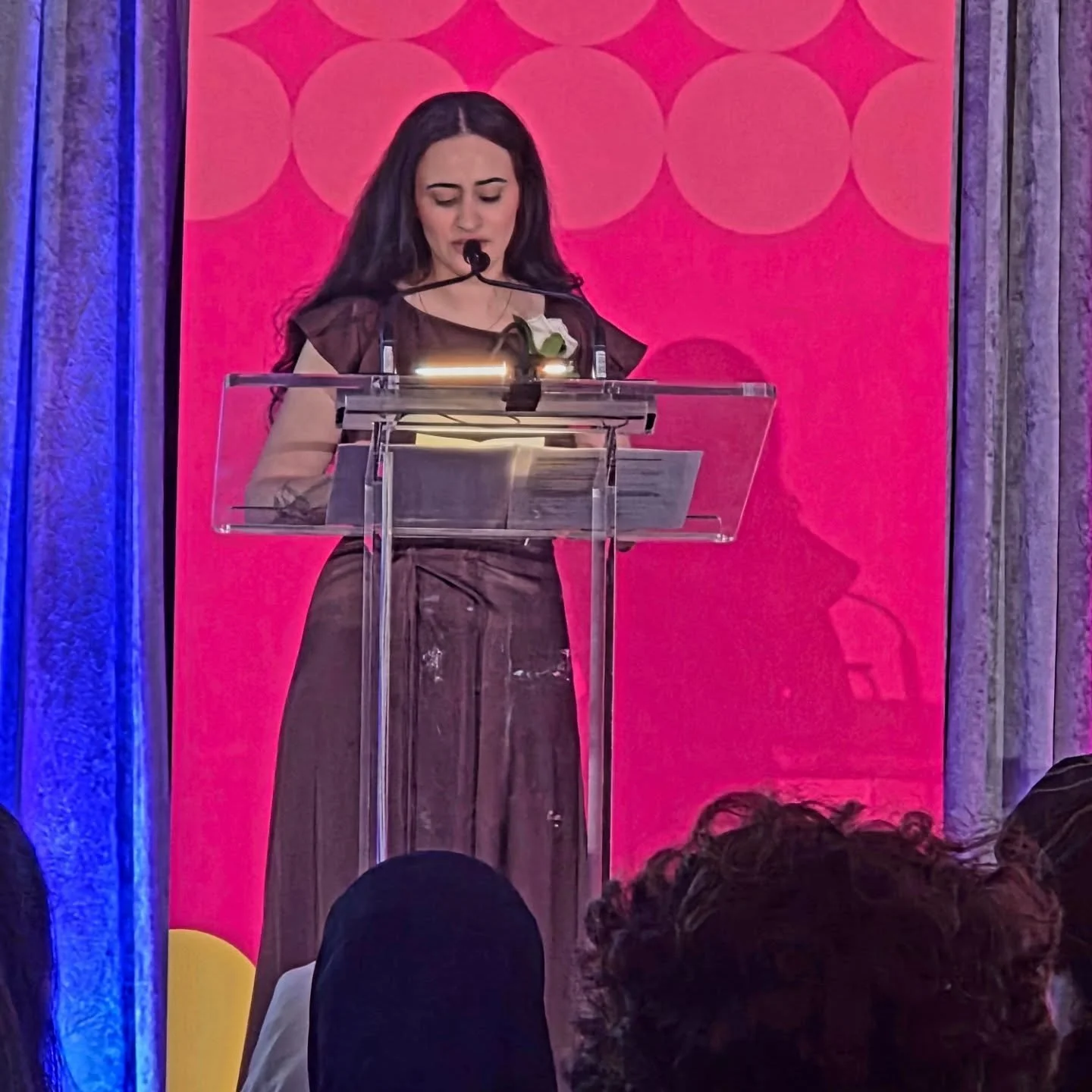 First award announced @hajermirwali for #poetry- congratulations!!! 
@@ontariocreates 

#GettingLitWithLinda 
#GLWL