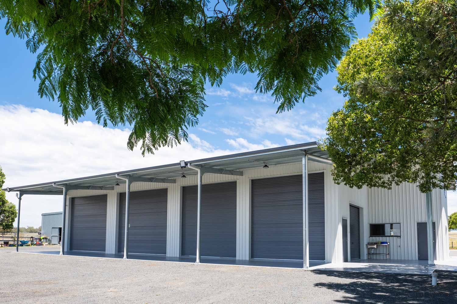 big shed in Biddeston