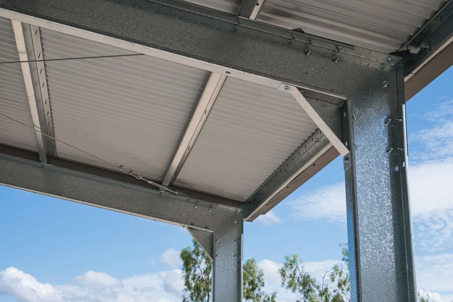 bluescope steel shed