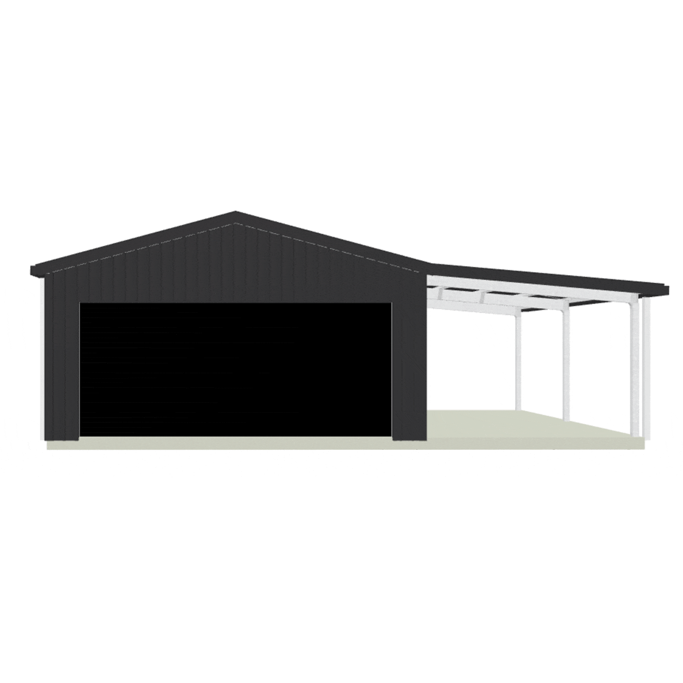 Single Garage — Caravan Sheds