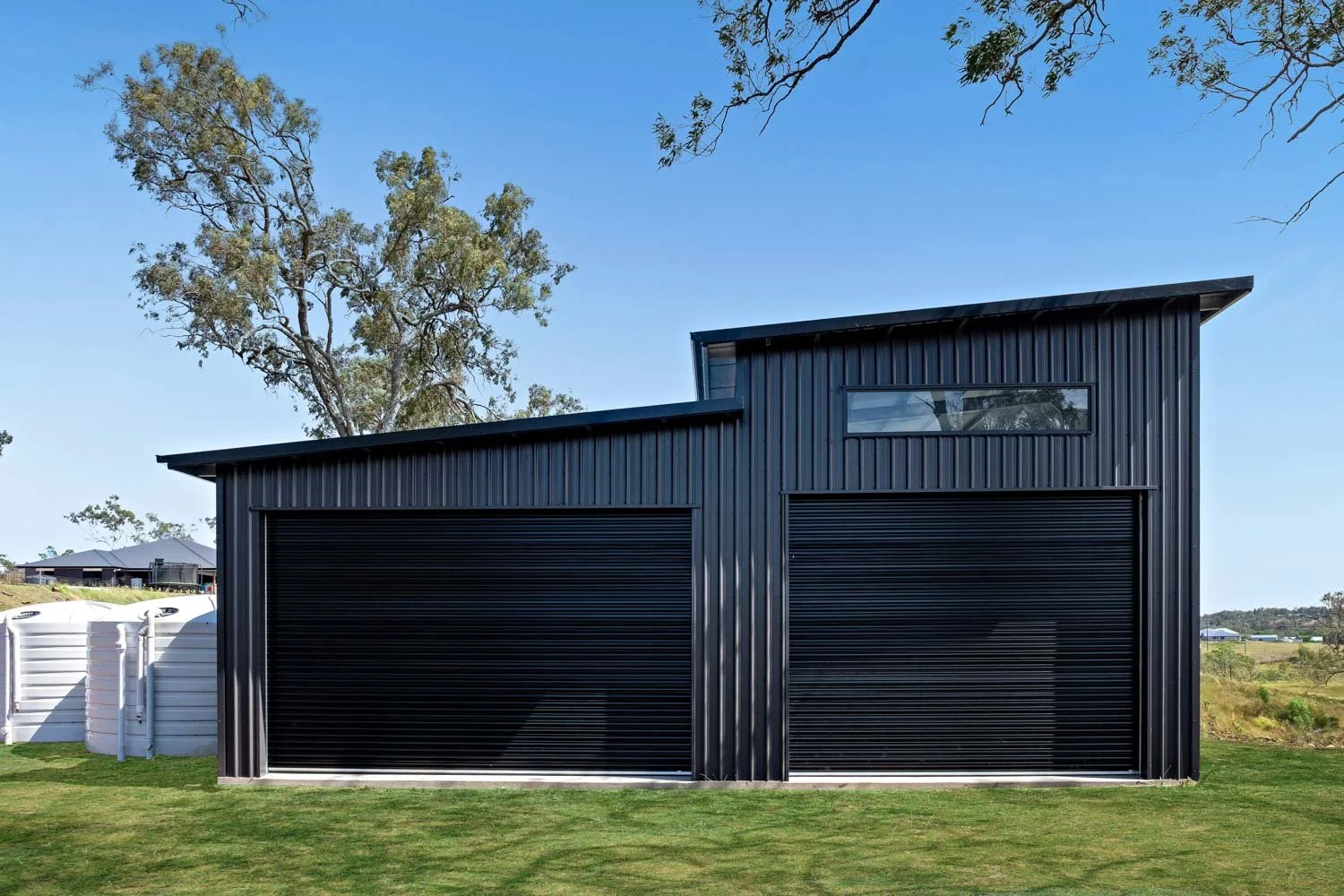 strong shed with solid foundation