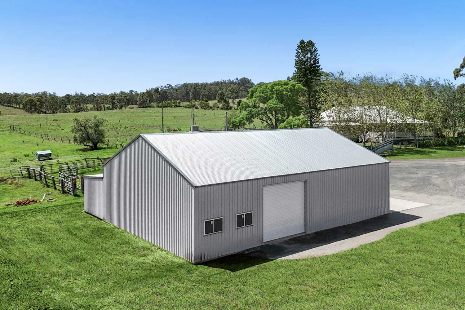 bluescope steel shed
