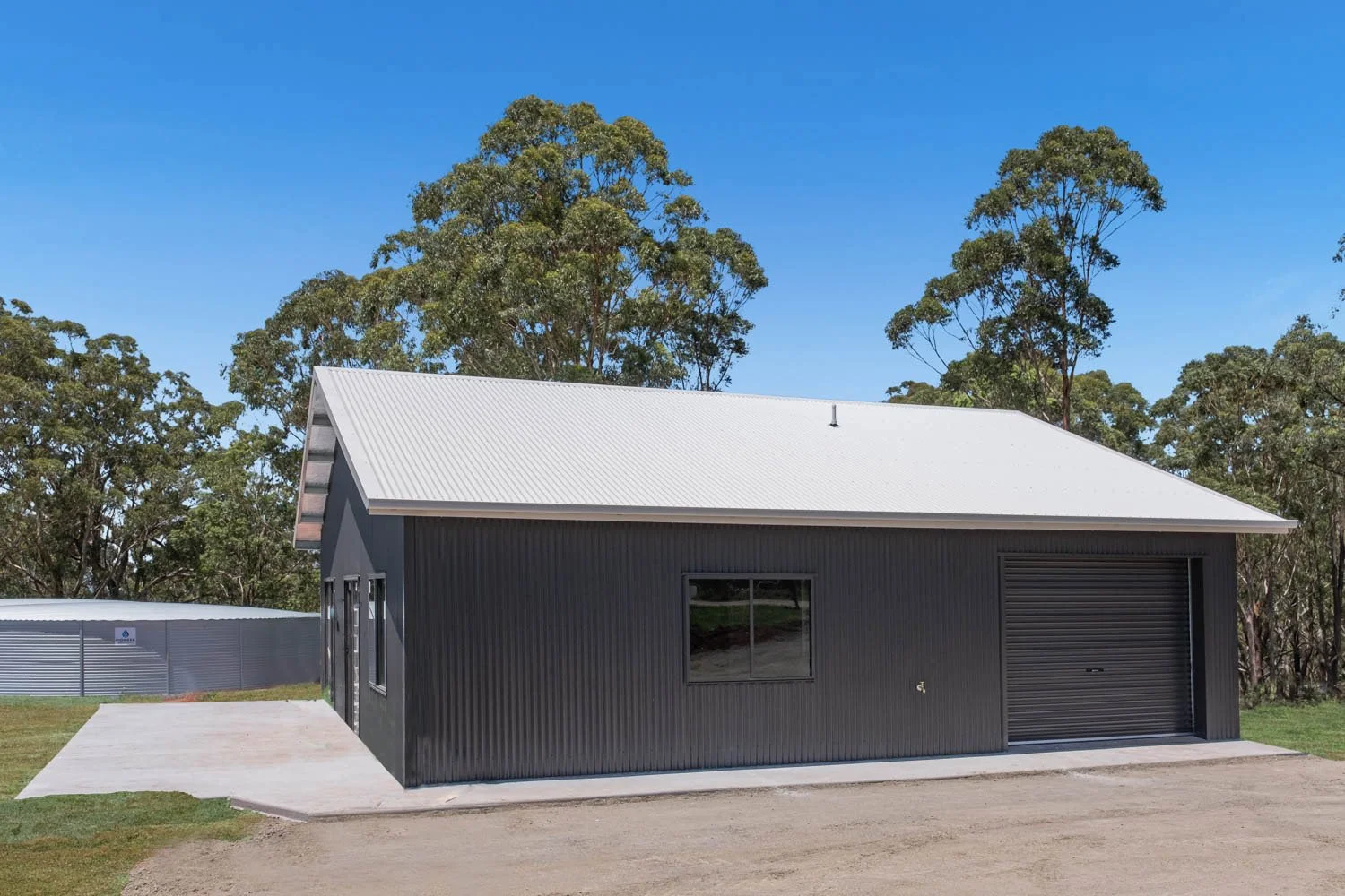 spacious shed