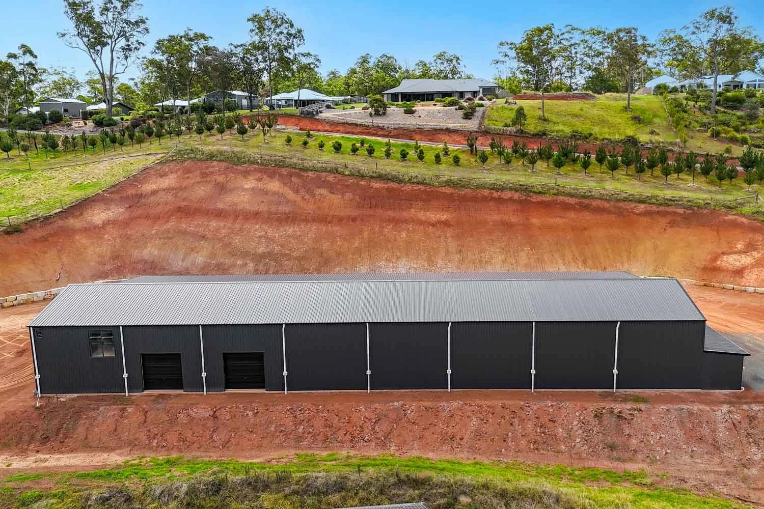 large shed footprint