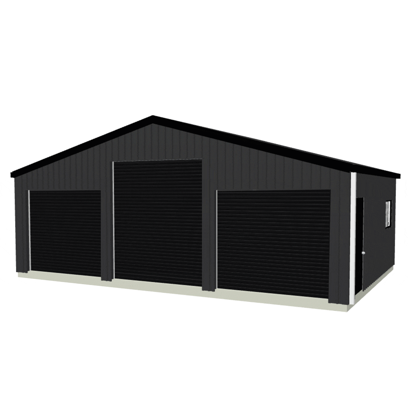 Double Garage — Caravan Sheds