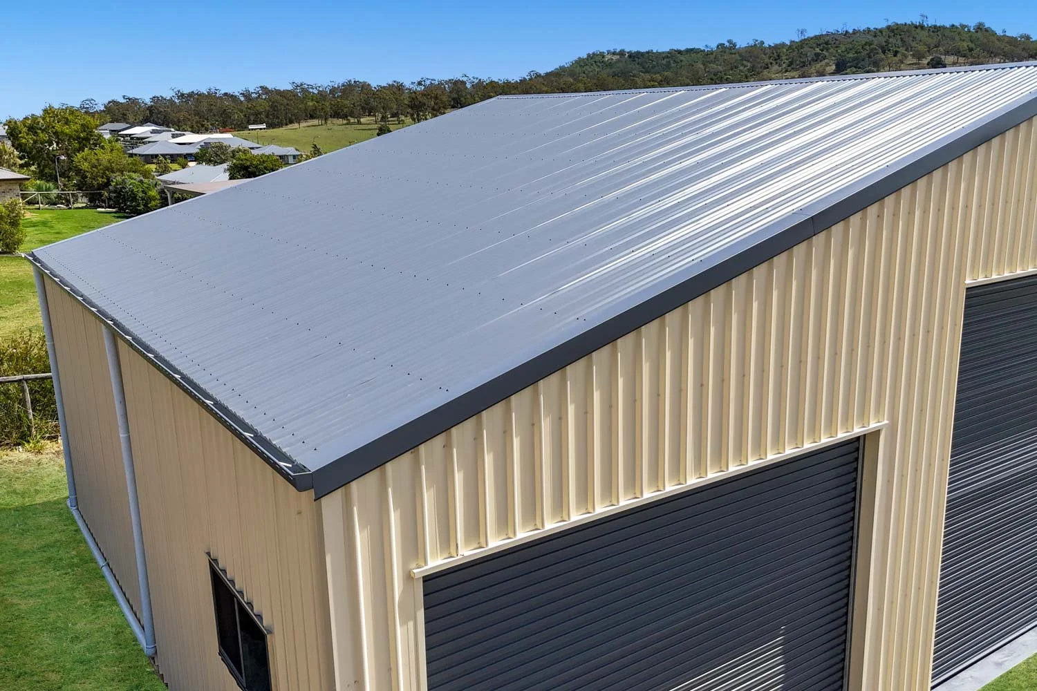 Colorbond shed roof cladding