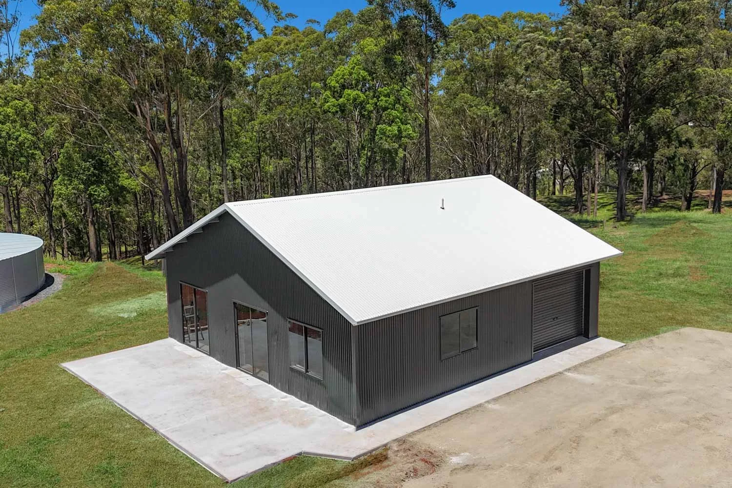 strong bluescope steel shed