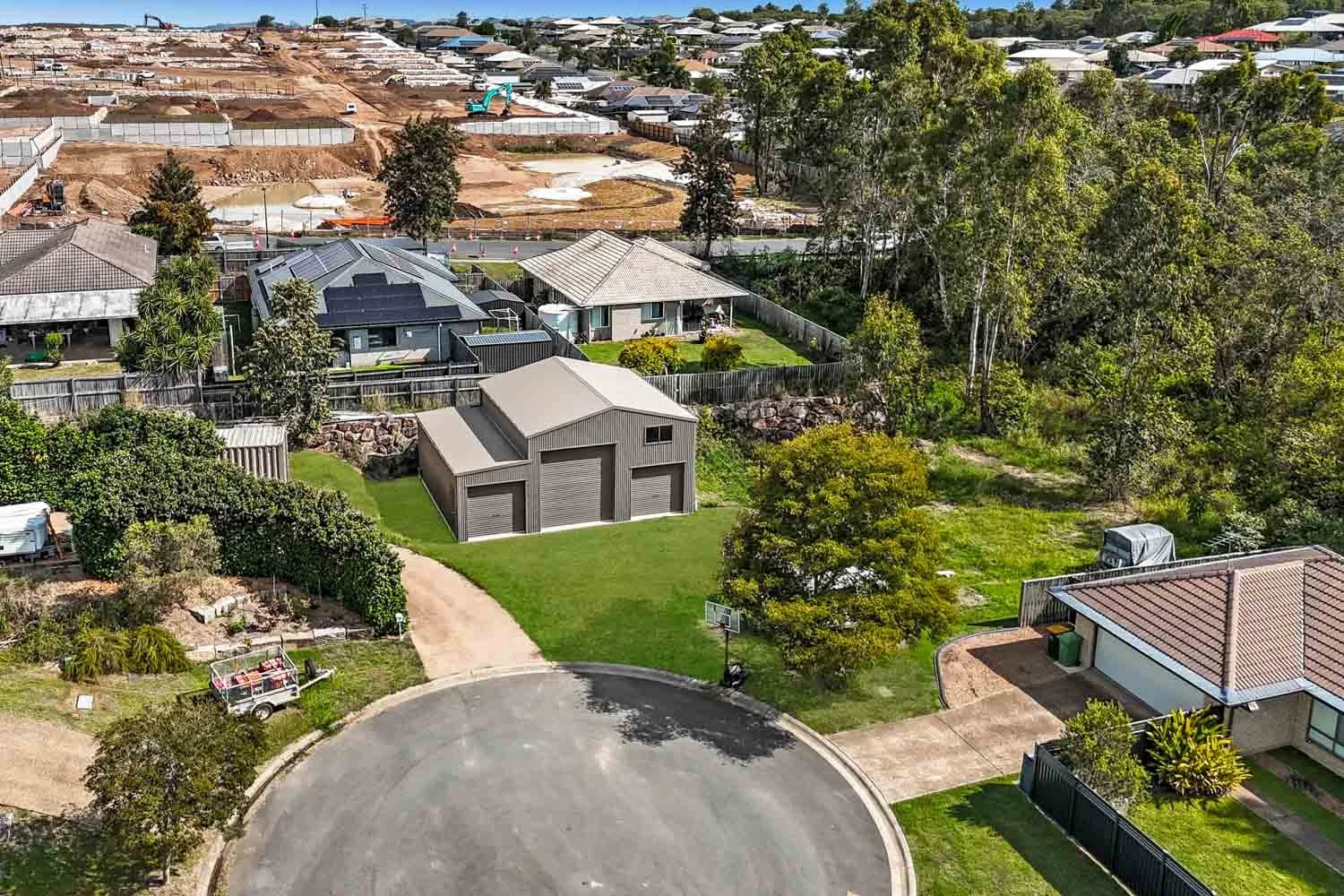 bluescope steel residential shed