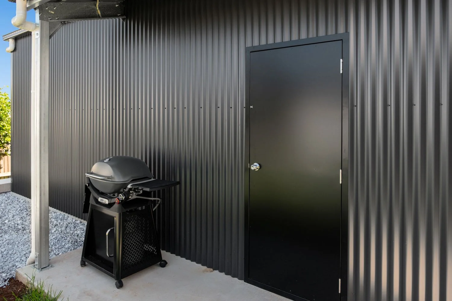 larnec PA door on shed