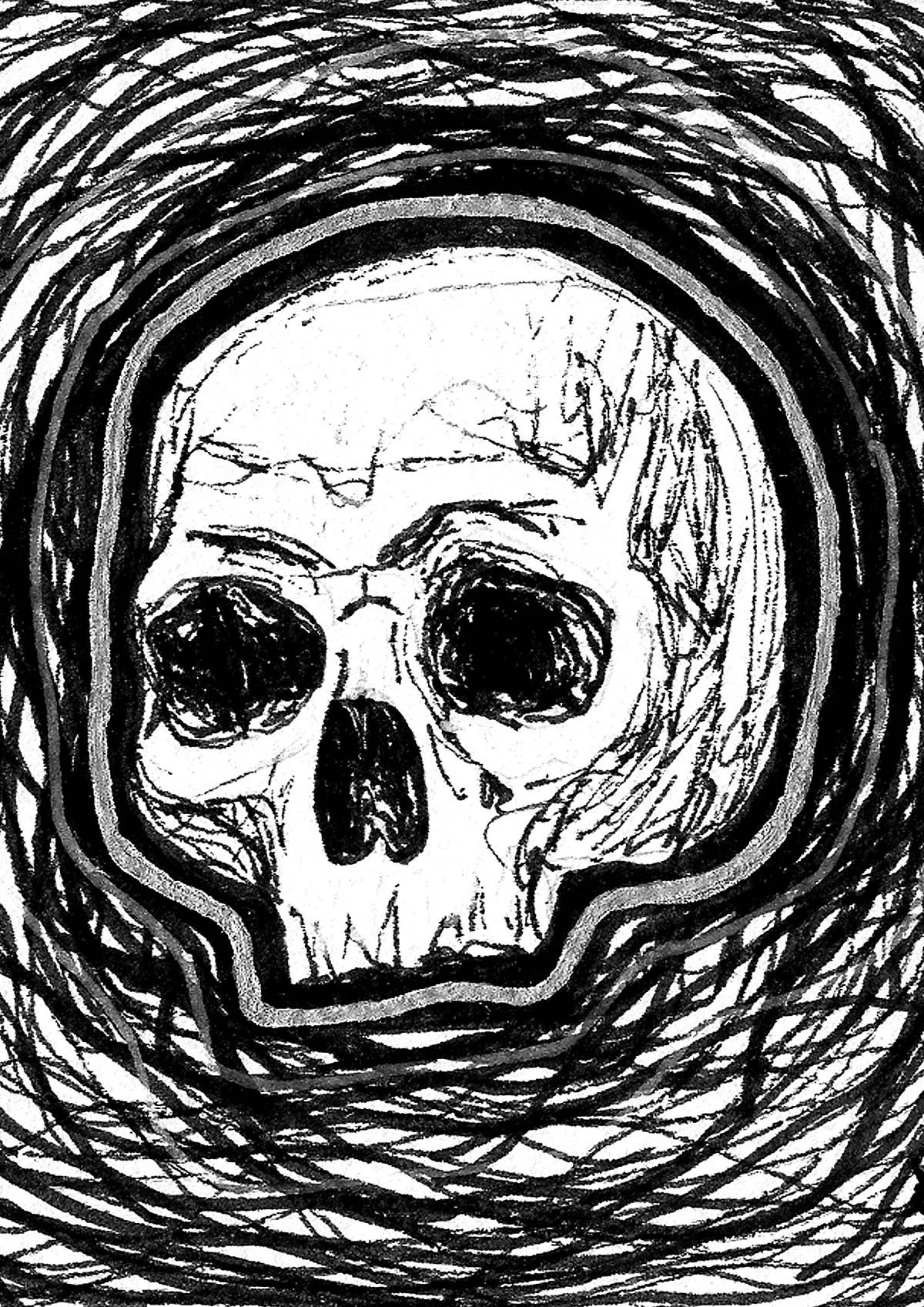 'Death in the Darkness 2' Art Print