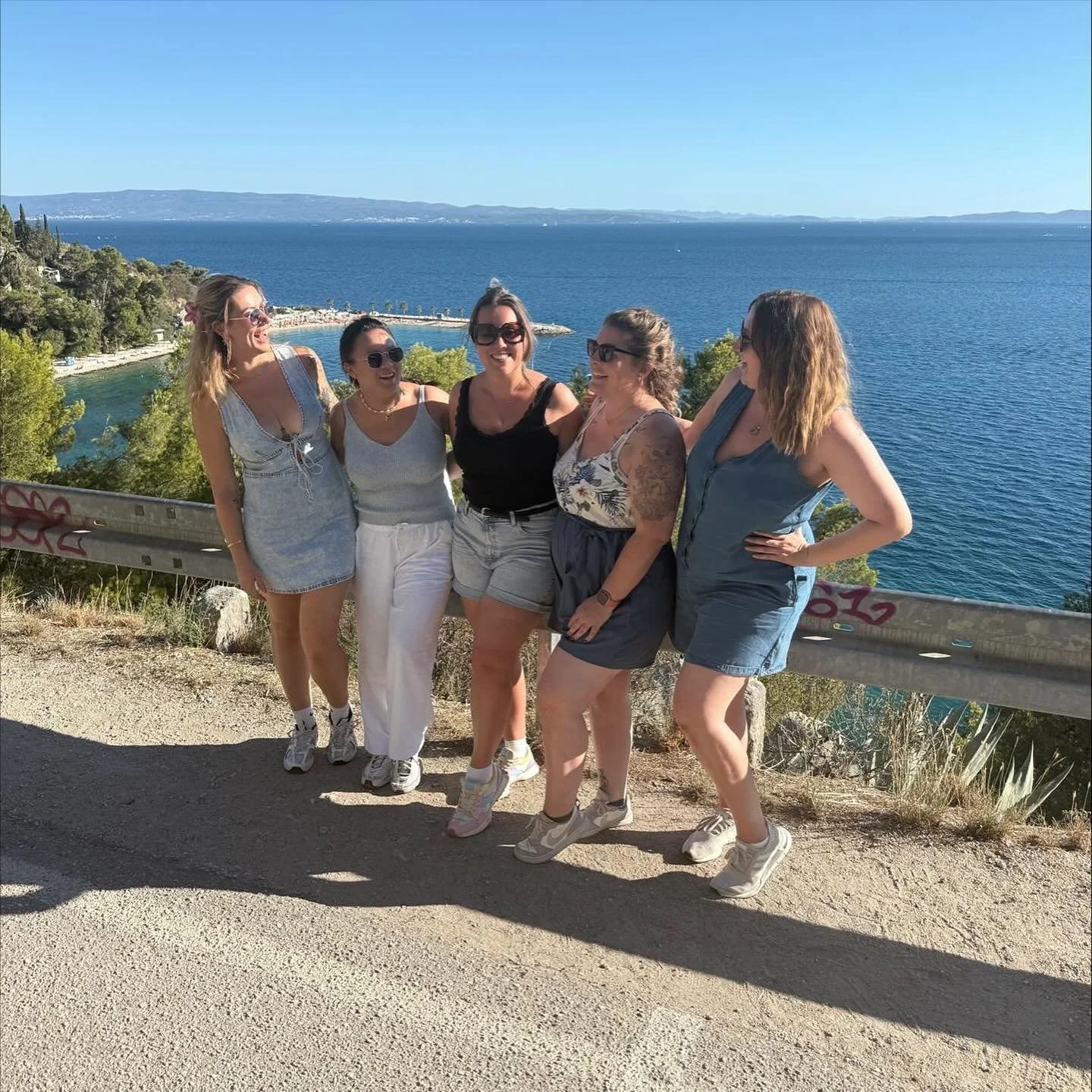CROATIA - SPLIT + VRGORAC 🇭🇷 

A 2 hour drive surrounded by mountains and we found our beautiful home for the trip in Vrgorac. The perfect mix of chill time and adventure 🫶 our last day in Split on the way to the airport was a lovely finale 🩵 def