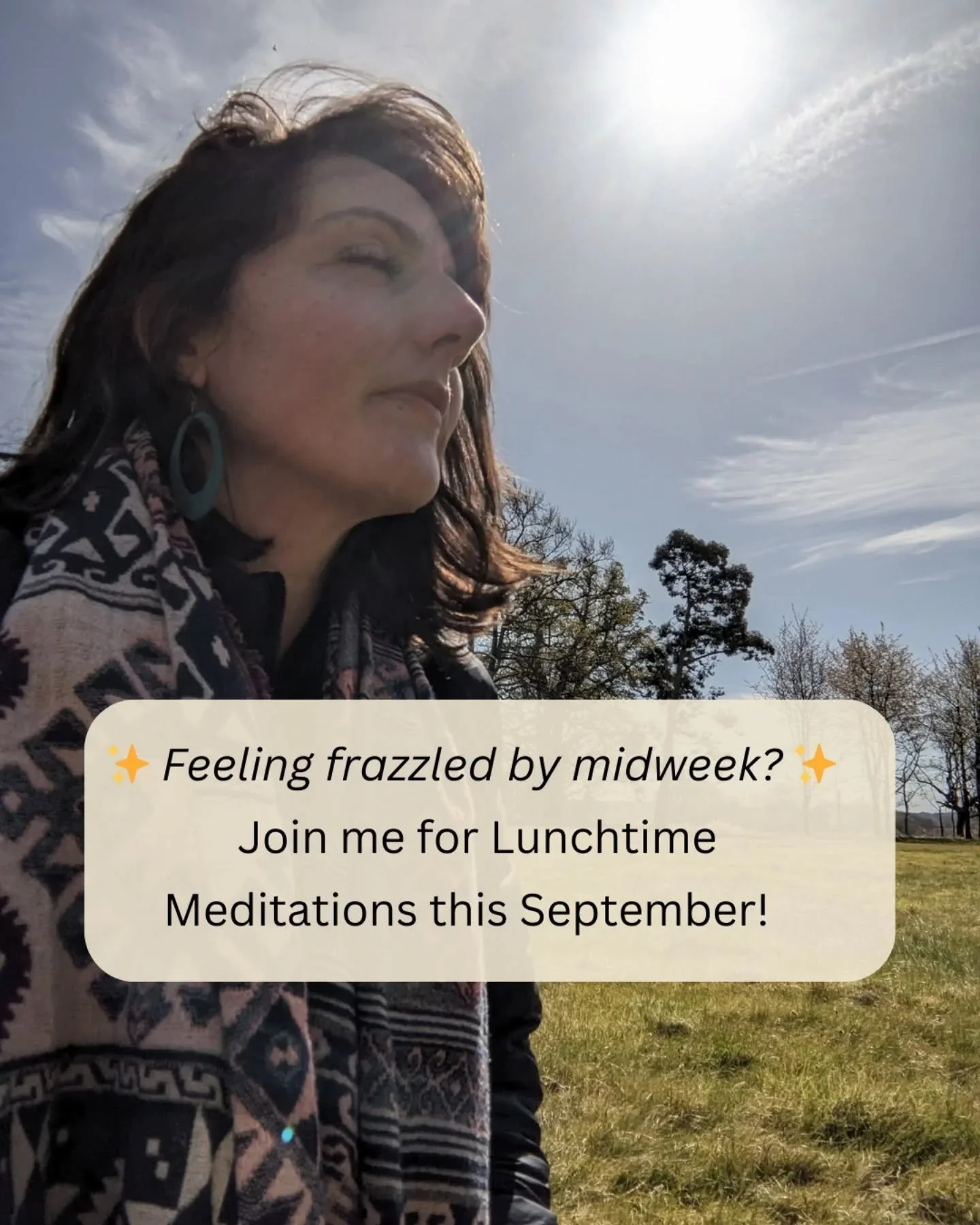 Meditate with me every Wednesday in September!
✨

I&rsquo;m thrilled to be guiding Lunchtime Meditations on the brilliant @sevendirectionsbreathwork platform 🧘&zwj;♀️

These 30-min sessions are simple, grounding, and impactful - the perfect midweek 