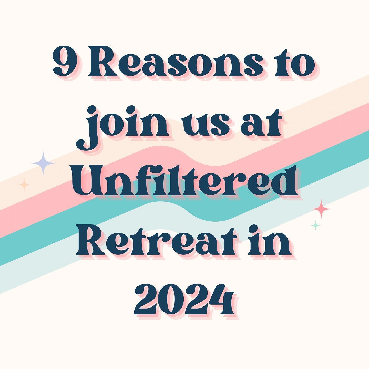 Still unsure about coming to Unfiltered Retreat?

Here&rsquo;s 9 reasons we think you should join us in 2024.

And if that&rsquo;s convinced you, get yourself on our waitlist for first dibs when early bird tickets go on sale next week!