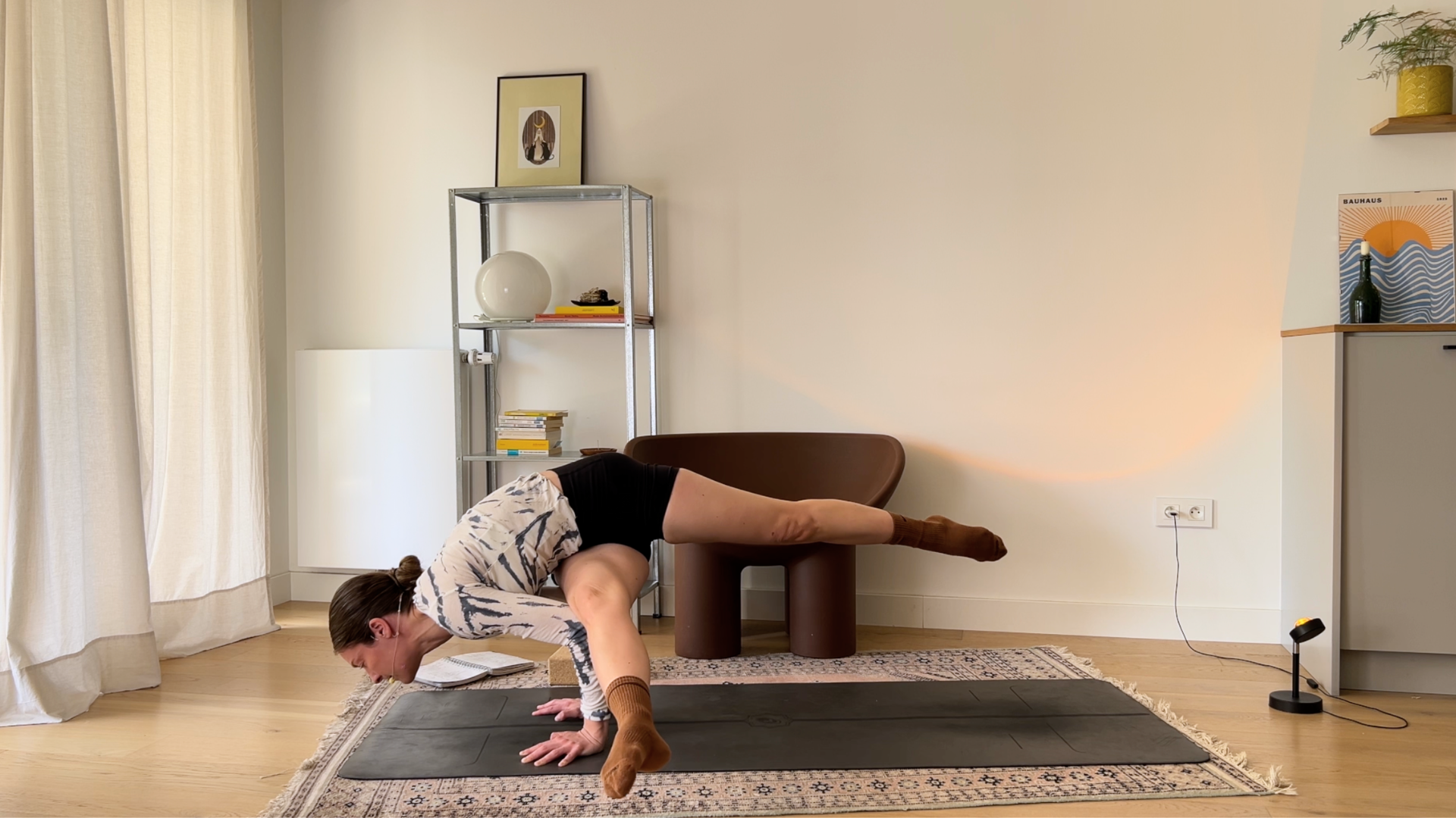 Eka Pada Koundinyasana A & B