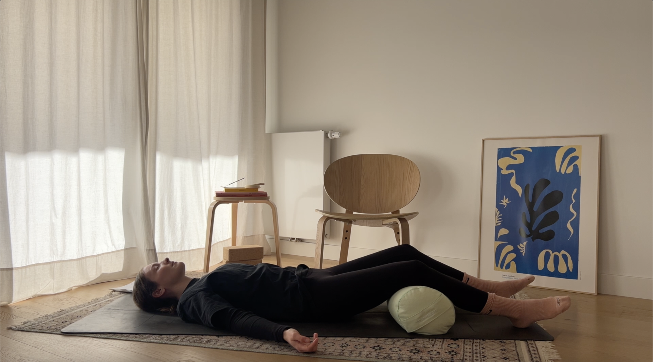 Se déposer dans le corps avant de dormir