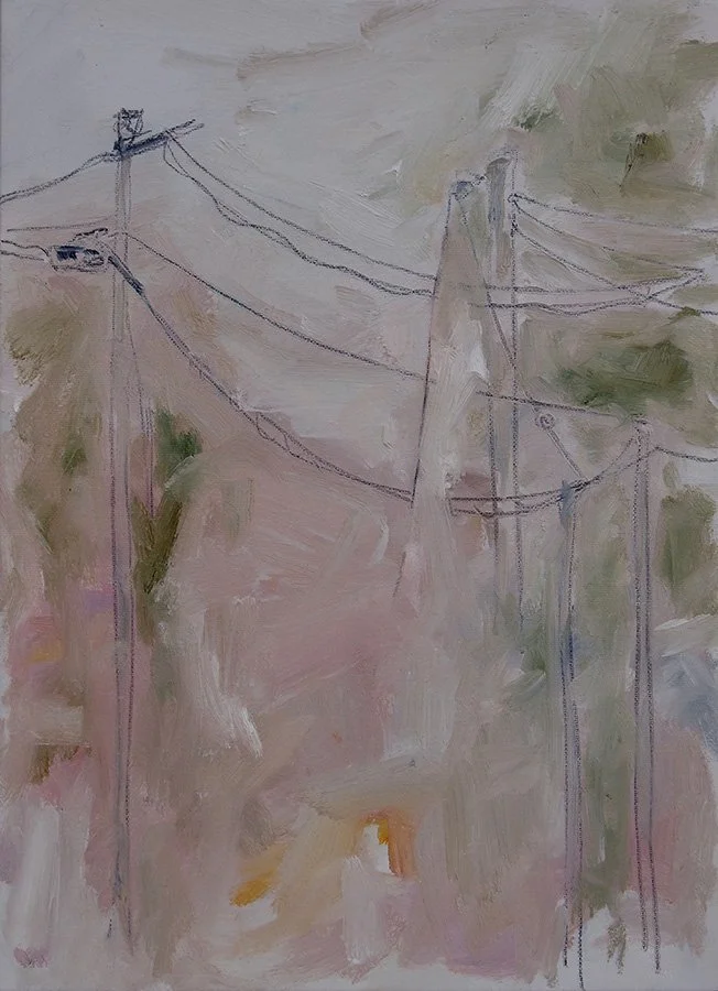 belongs | distance  oil on canvas , 9 x 13"