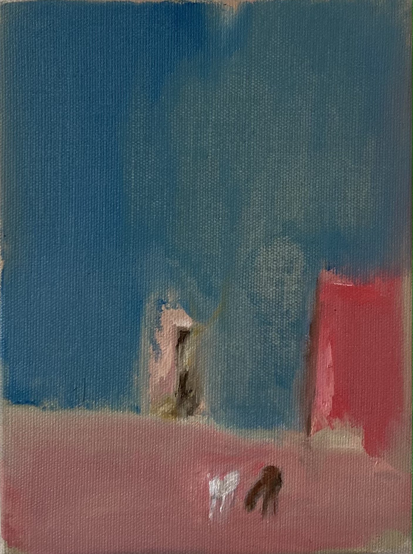 still  oil on linen canvas , 7 x 9"