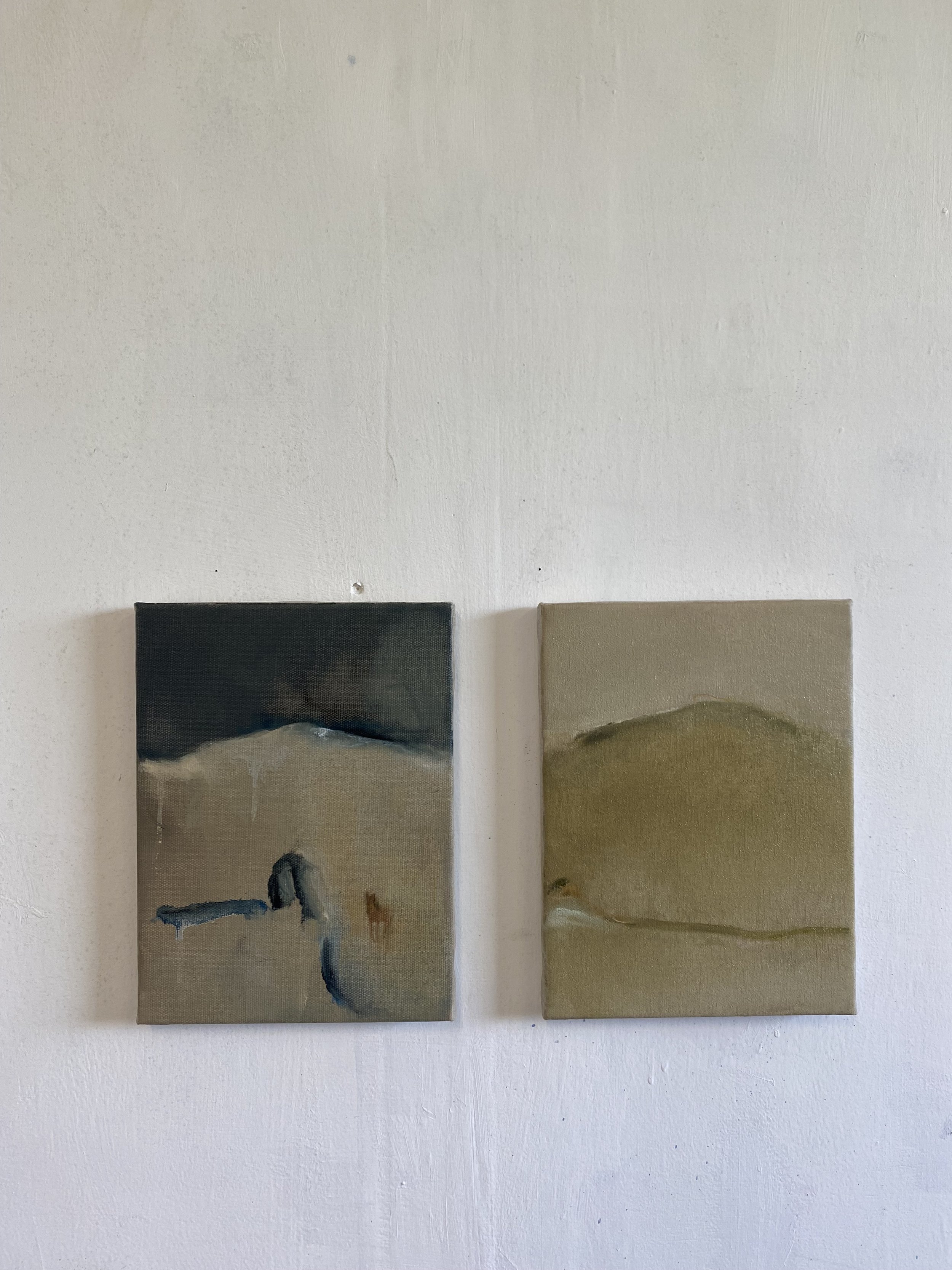 still  oil on linen canvas , 7 x 9"