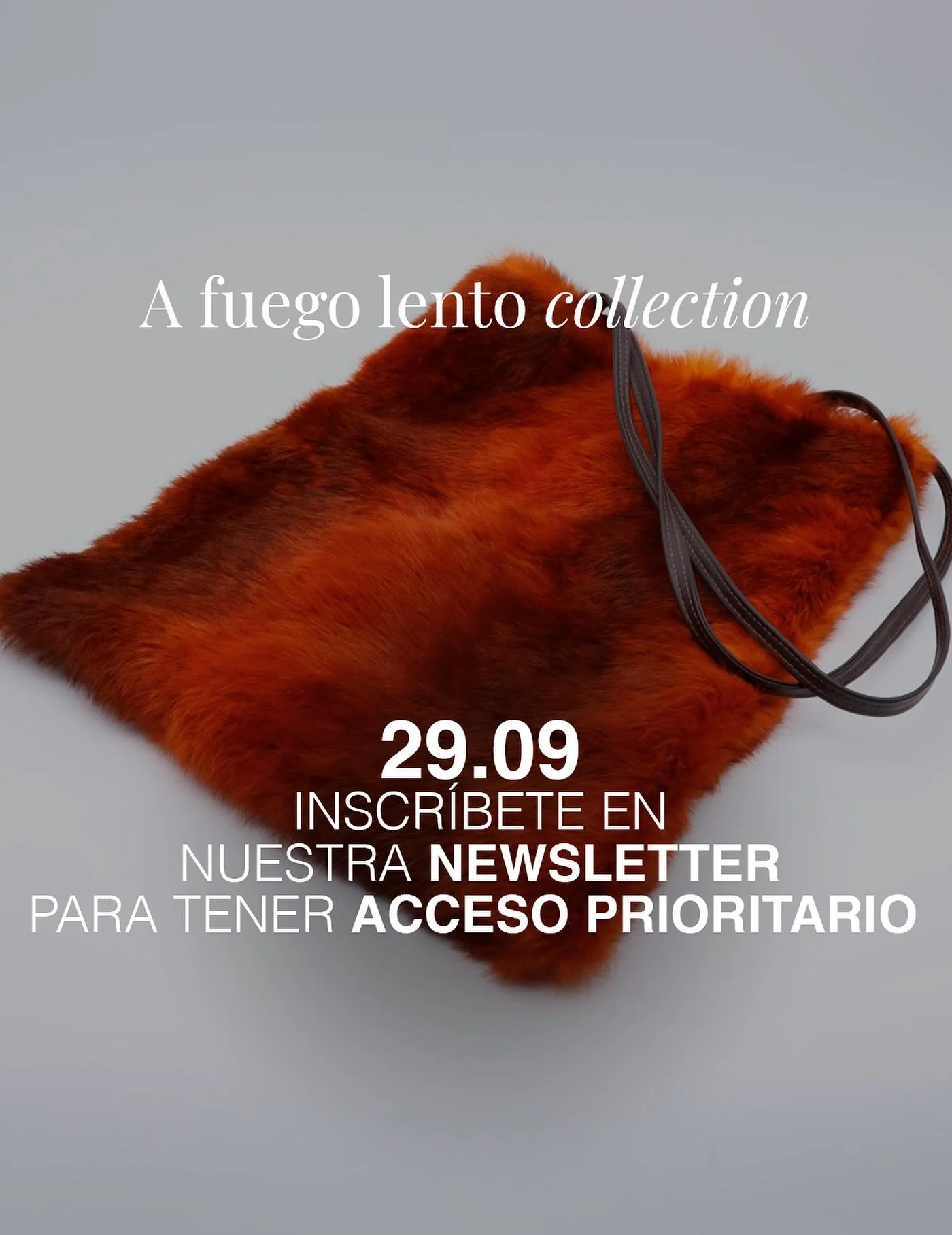 Algo se está cocinando…
Y no es rápido, ni es masivo.
Es artesanal. Y está casi listo.
A fuego lento collection.
Disponible mañana 29.09