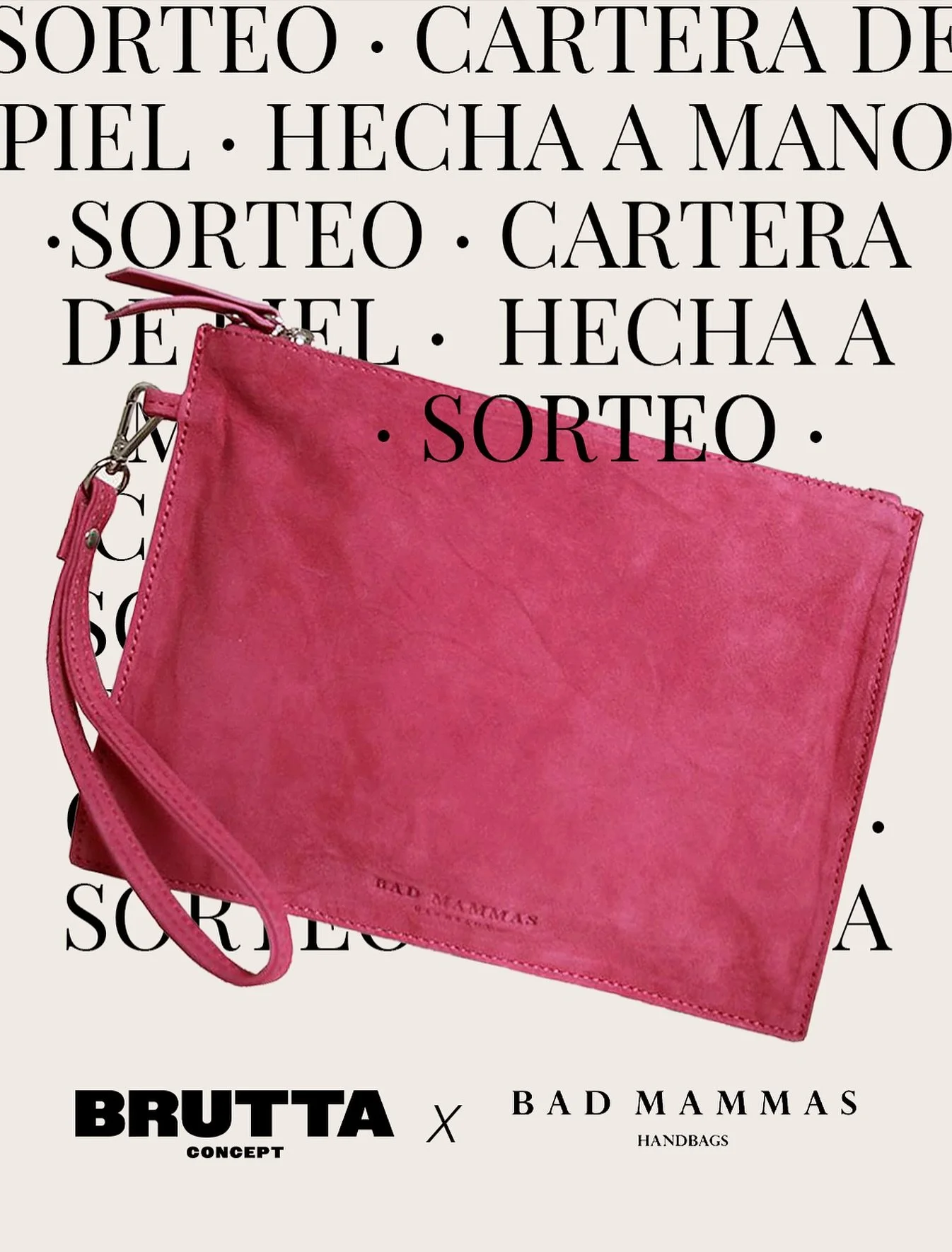 🩷 🔥SORTEO EXPRESS DE UNA CARTERA HECHA A MANO — DE PIEL, EXCLUSIVA —DE BAD MAMMAS HANDBAGS 🔥🩷
Empezamos el fin de semana y nos vamos de market con @bruttaconcept… ¡os traemos un sorteo muy especial que podrás reco