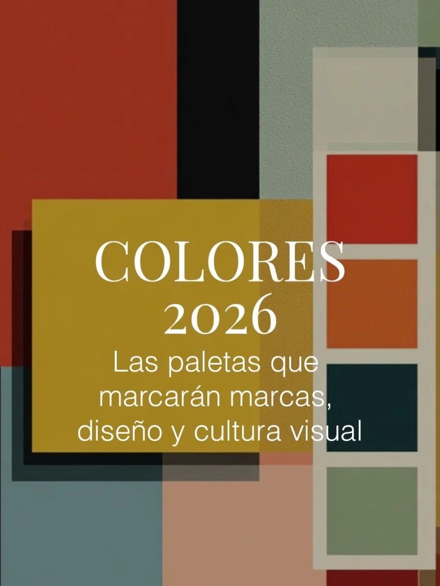 Tendencias de color 2026
No van solo de &ldquo;lo que se lleva&rdquo;.
Van de c&oacute;mo queremos sentirnos, trabajar y vivir.

En 2026 el color deja de ser decorativo y se convierte en estrategia:
✔️ calma en un mundo acelerado
✔️ naturaleza reinte